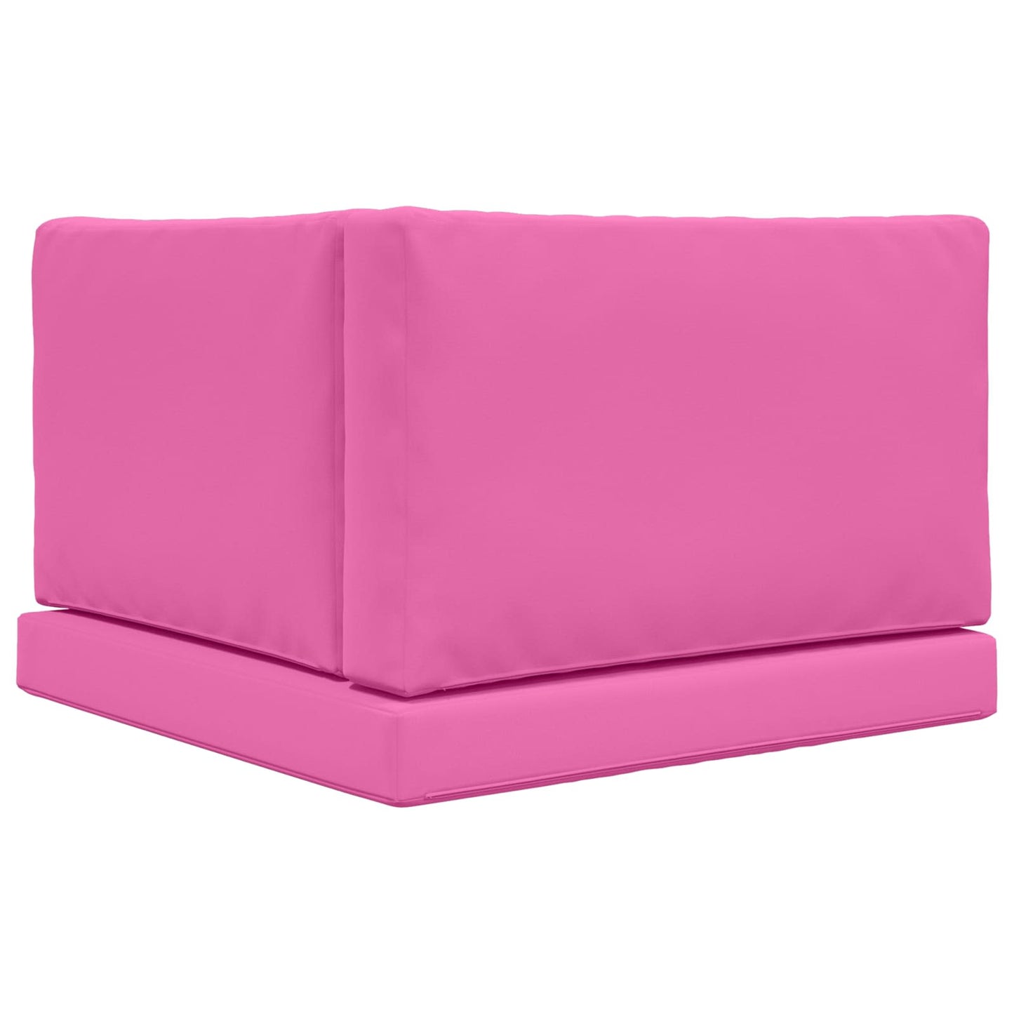Udendørs Sofa Pude Polyester Lyserød 80 x 80 cm