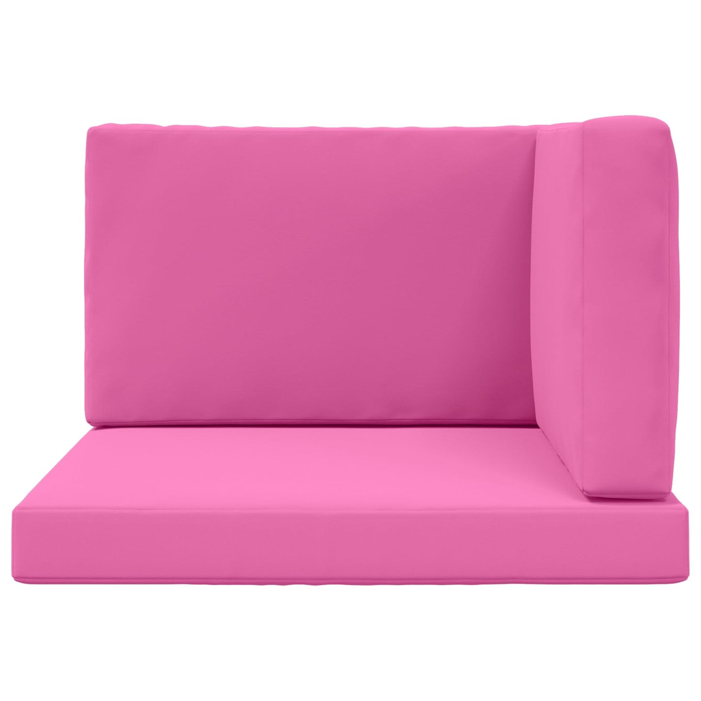 Udendørs Sofa Pude Polyester Lyserød 80 x 80 cm