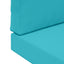 Udendørs Sofa Pude Polyester Turkis 80 x 80 cm