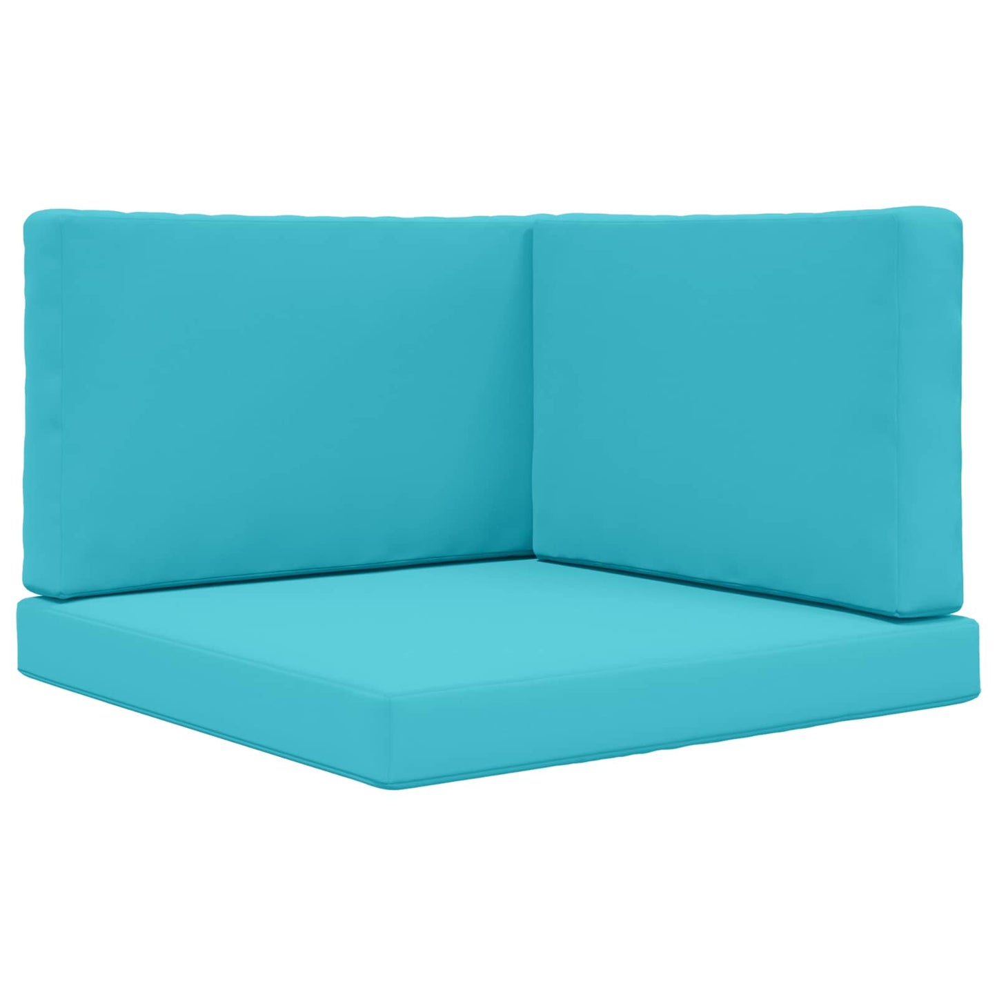 Udendørs Sofa Pude Polyester Turkis 80 x 80 cm