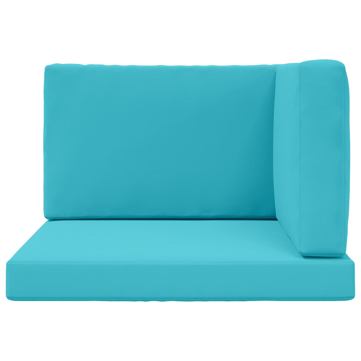 Udendørs Sofa Pude Polyester Turkis 80 x 80 cm
