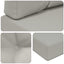 Udendørs Sofa Pude Polyester Grå 80 x 80 cm
