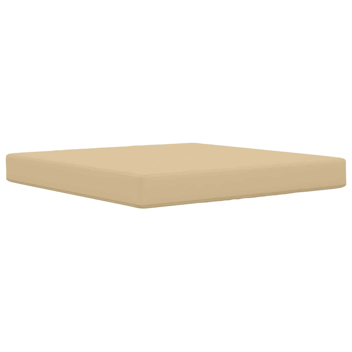 Udendørs Sofa Pude Polyester Beige 80 x 80 cm