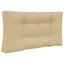 Udendørs Sofa Pude Polyester Beige 80 x 80 cm