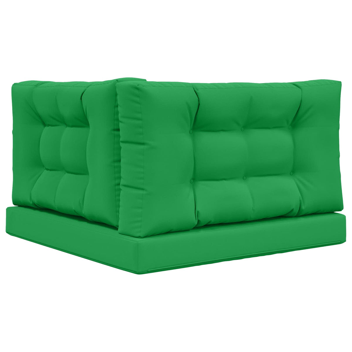Udendørs Sofa Pude Polyester Grøn 80 x 80 cm