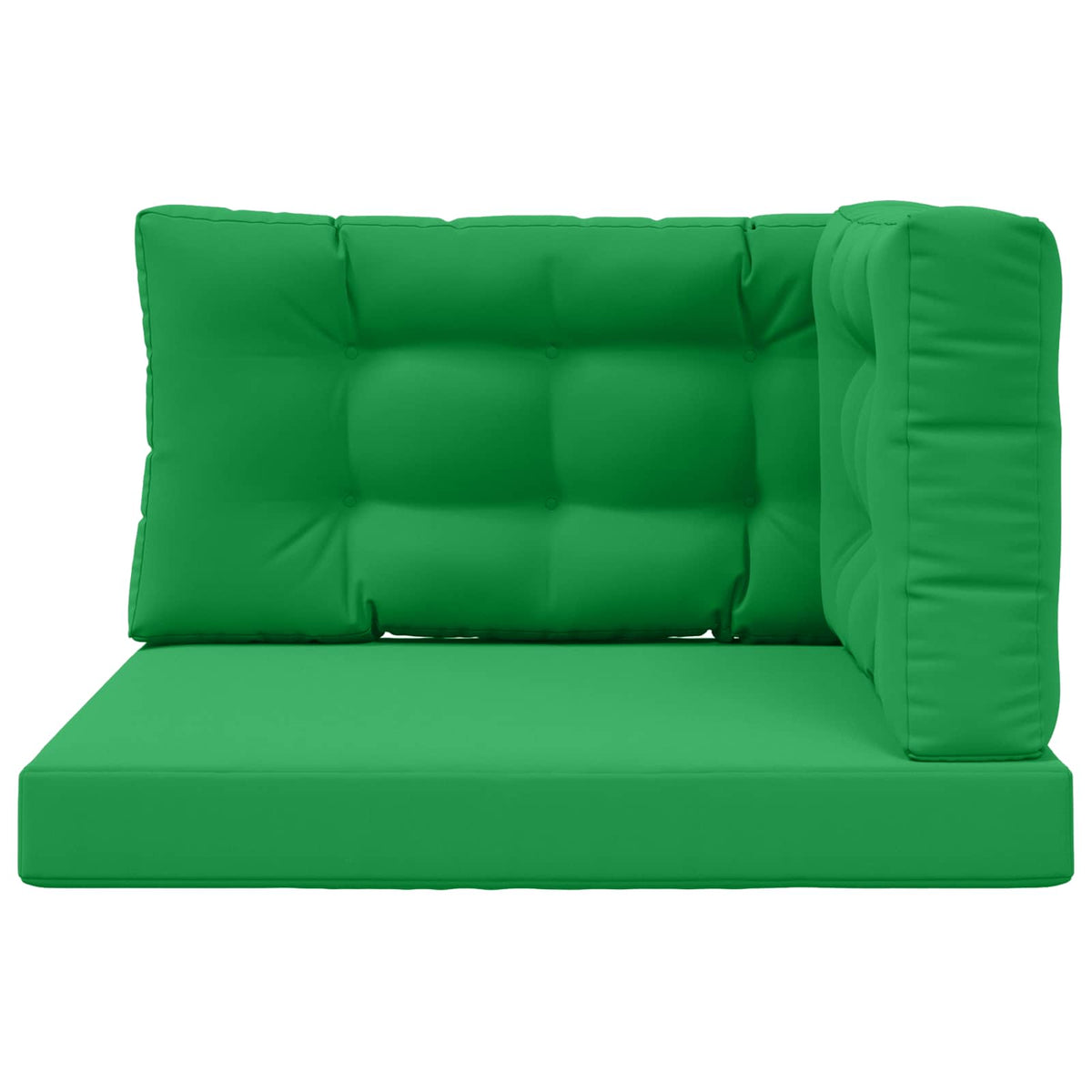 Udendørs Sofa Pude Polyester Grøn 80 x 80 cm