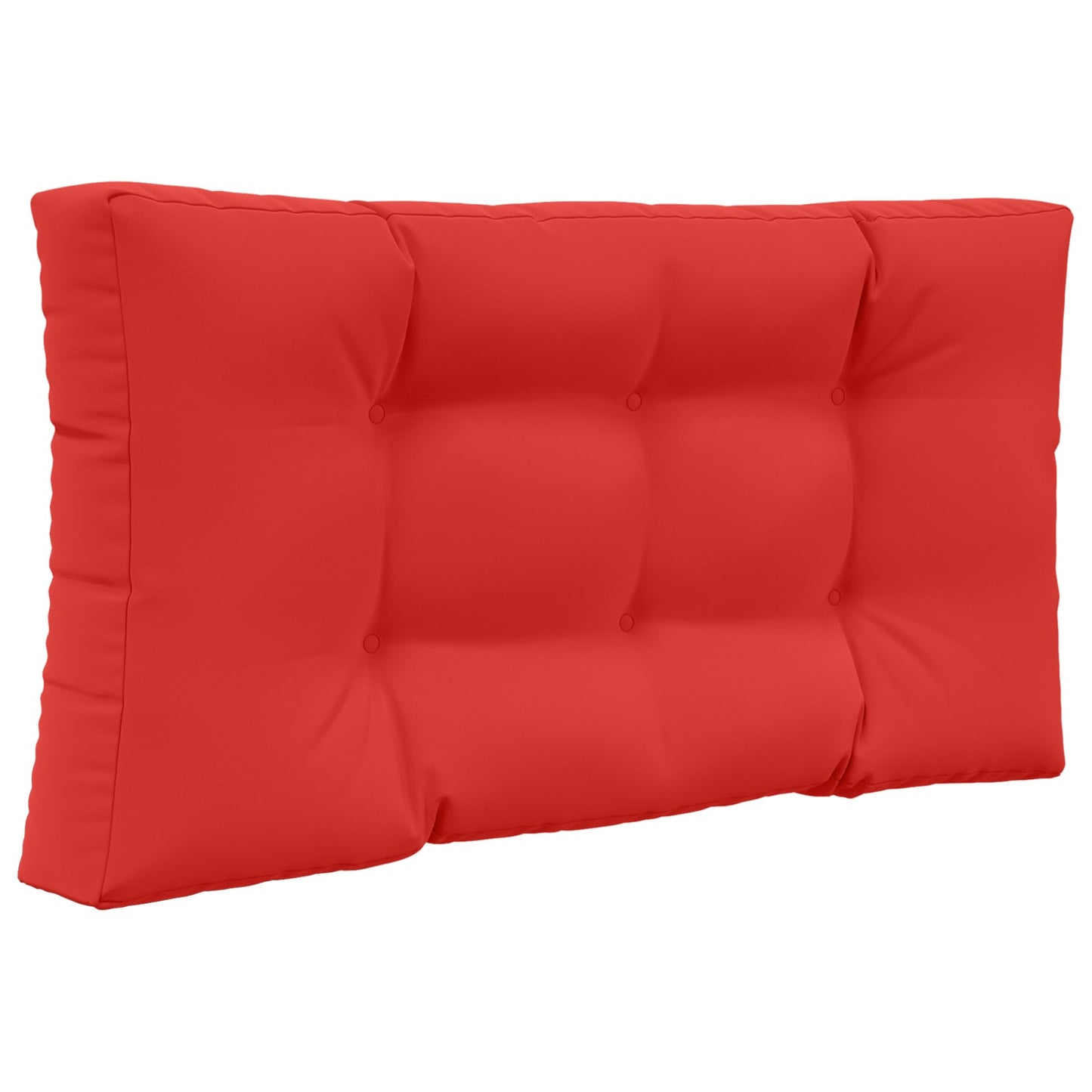Udendørs Sofa Pude Polyester Rød 80 x 80 cm