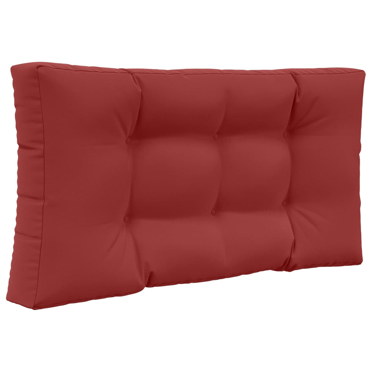 Udendørs Sofa Pude Polyester Vinrød 80 x 80 cm
