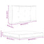 Udendørs Sofa Pude Polyester Vinrød 80 x 80 cm