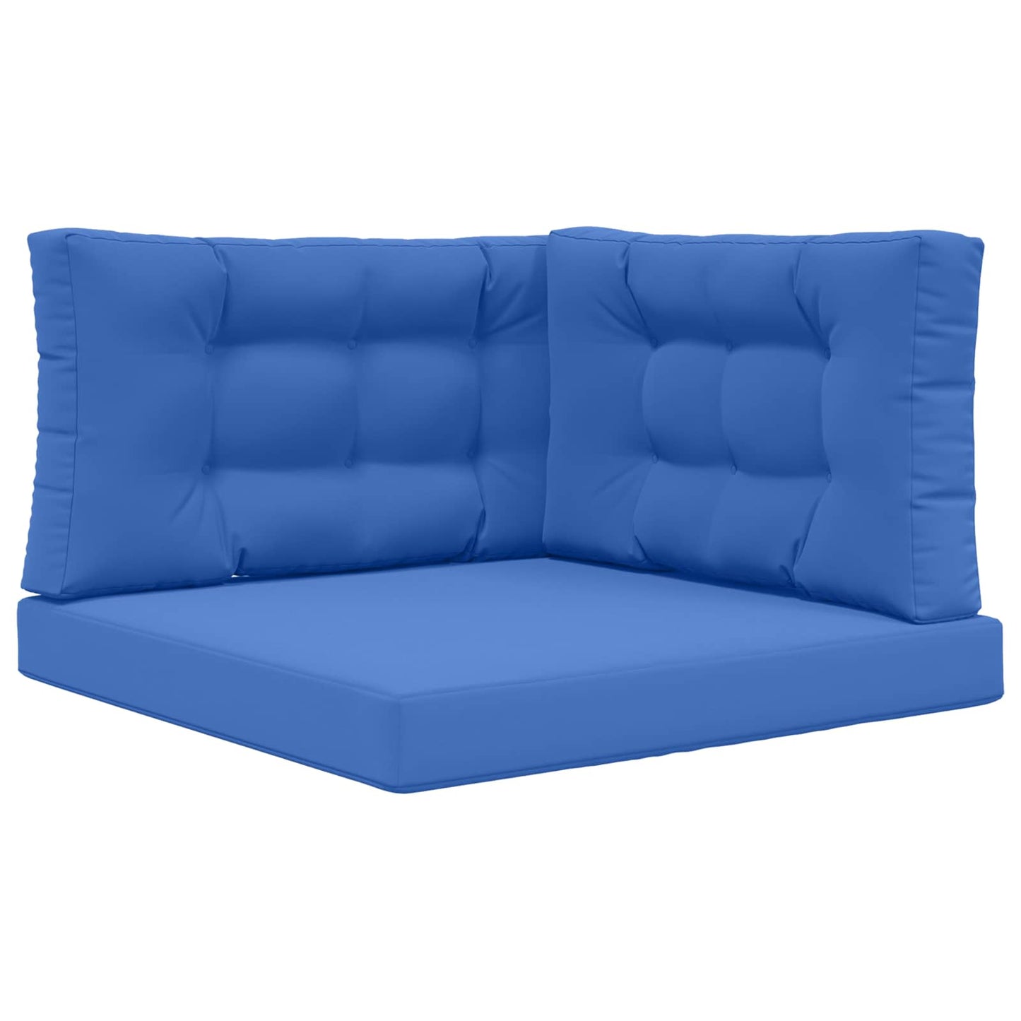 Udendørs Sofa Pude Polyester Kongelig blå 80 x 80 cm