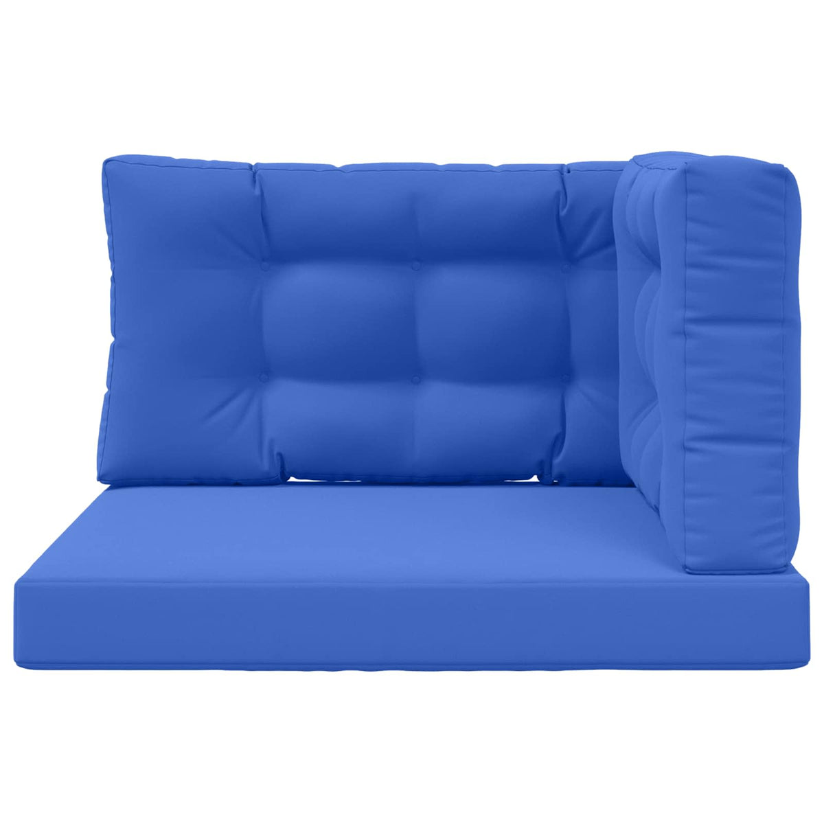 Udendørs Sofa Pude Polyester Kongelig blå 80 x 80 cm