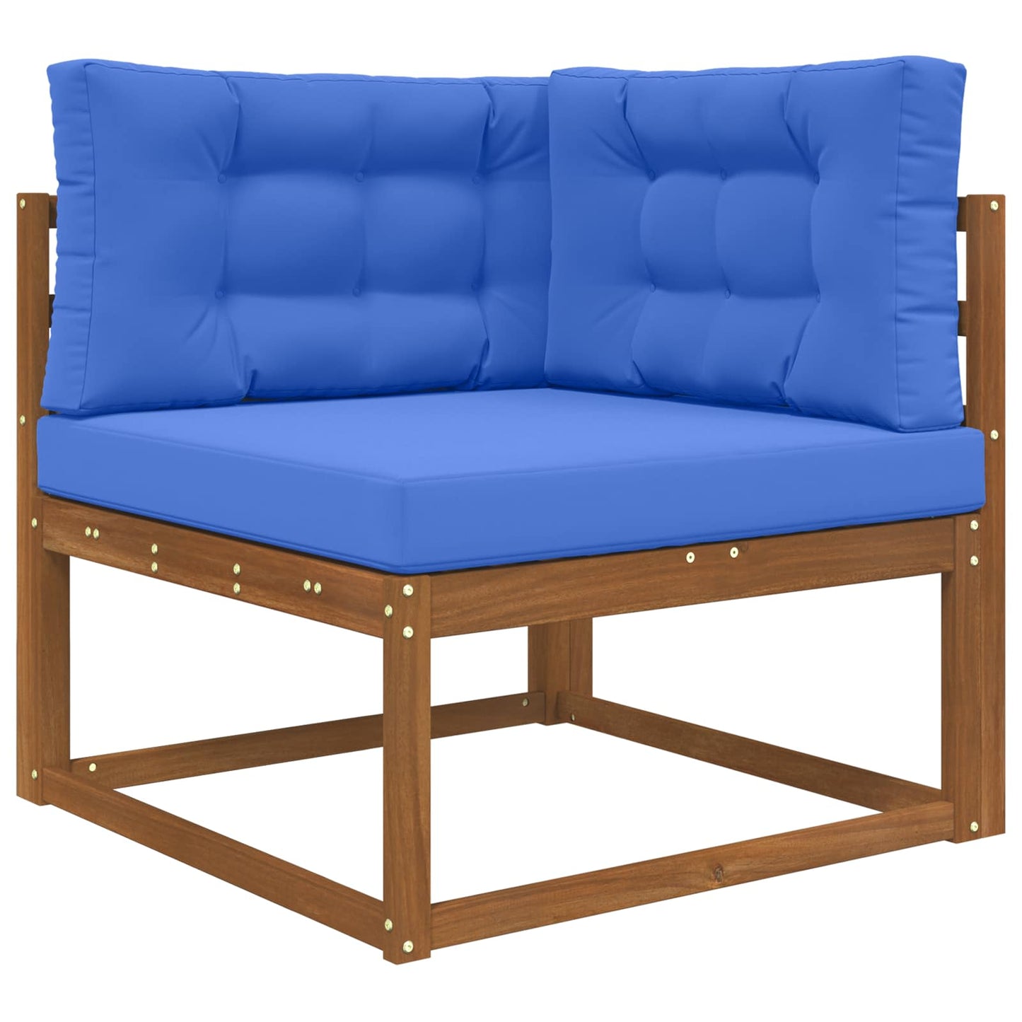 Udendørs Sofa Pude Polyester Kongelig blå 80 x 80 cm