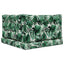 Udendørs Sofa Pude Polyester Bladmønster 80 x 80 cm Bladmønster