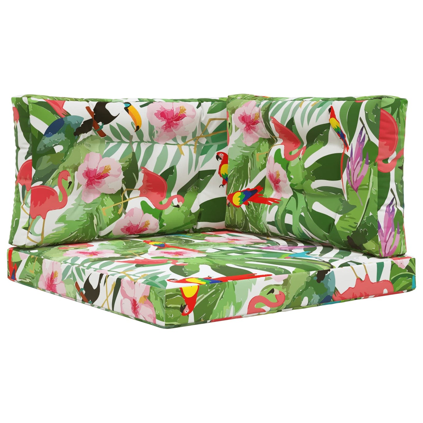 Udendørs Sofa Pude Polyester farverig 80 x 80 cm