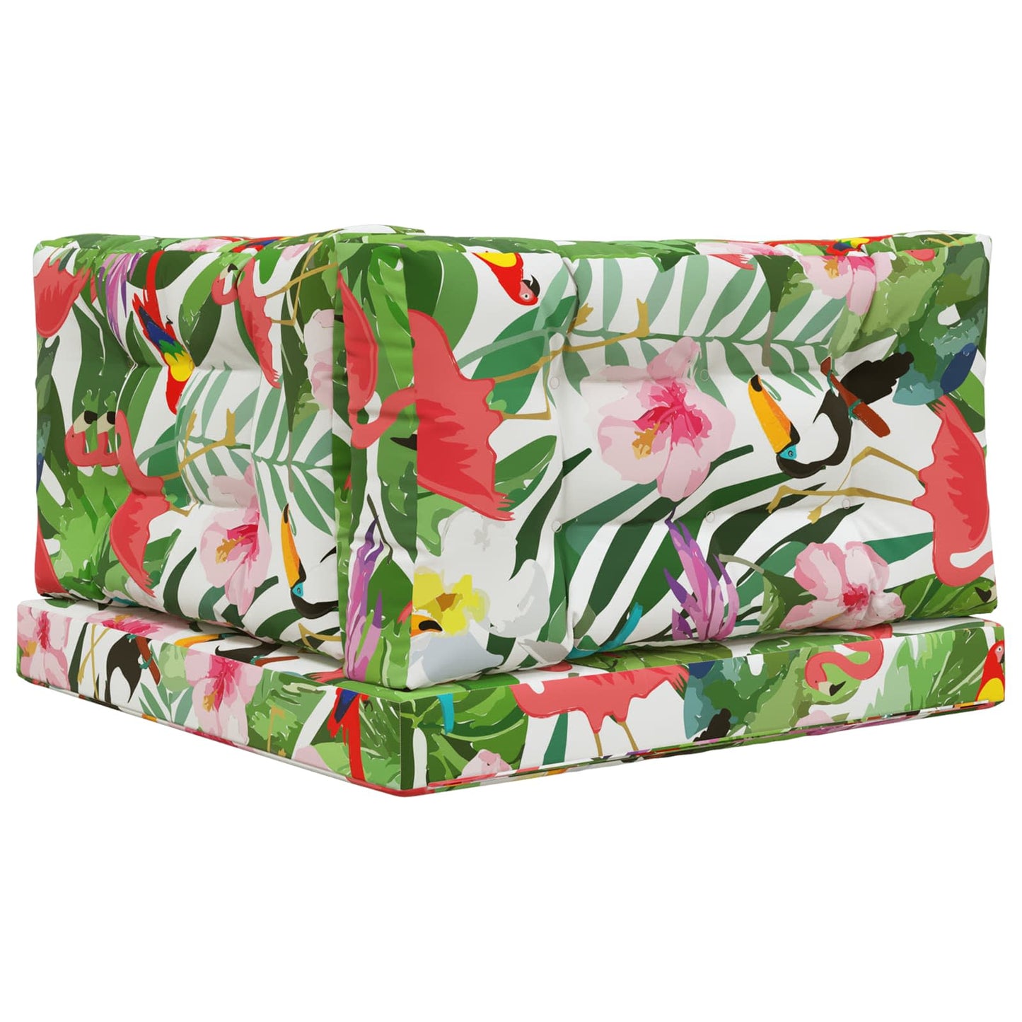 Udendørs Sofa Pude Polyester farverig 80 x 80 cm