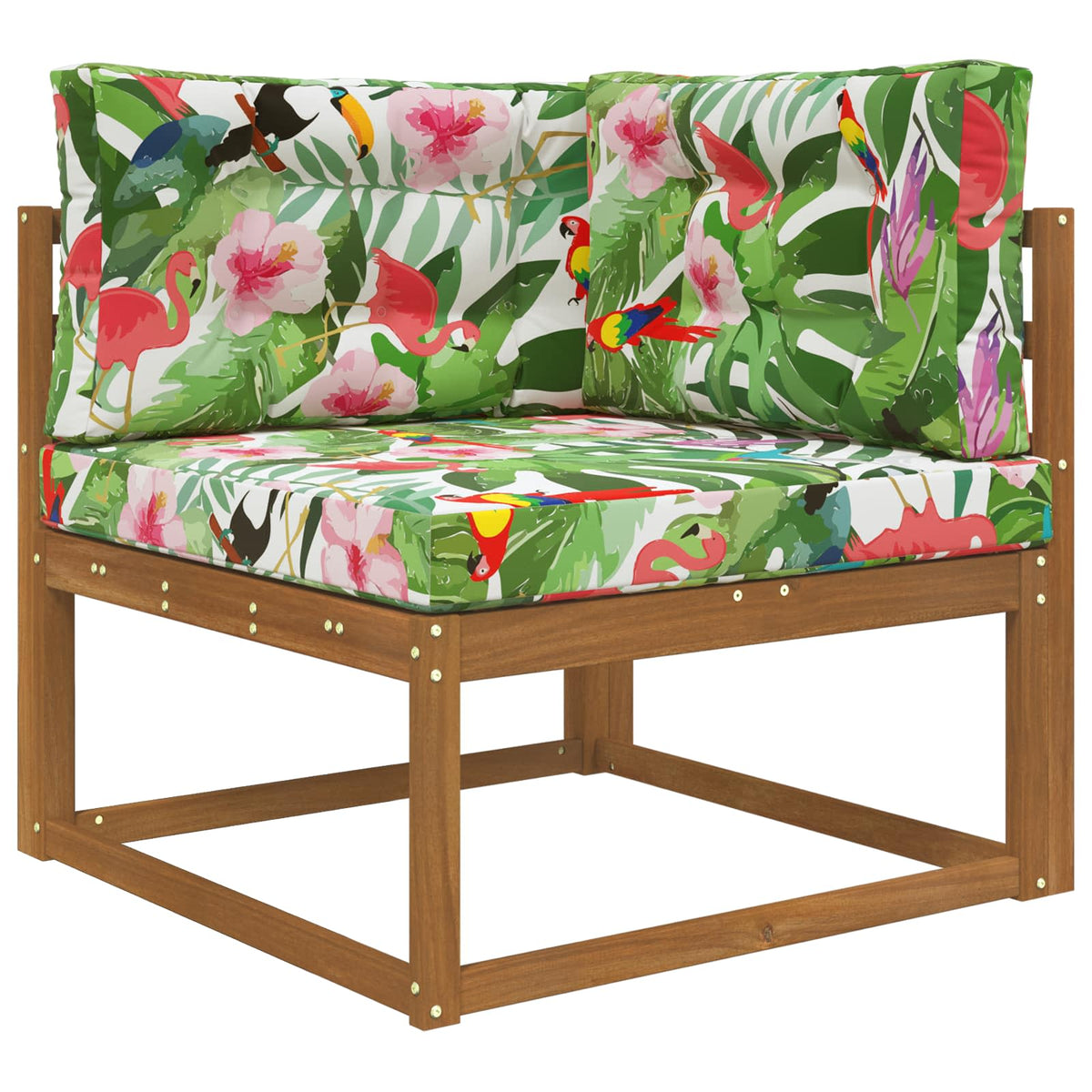 Udendørs Sofa Pude Polyester farverig 80 x 80 cm