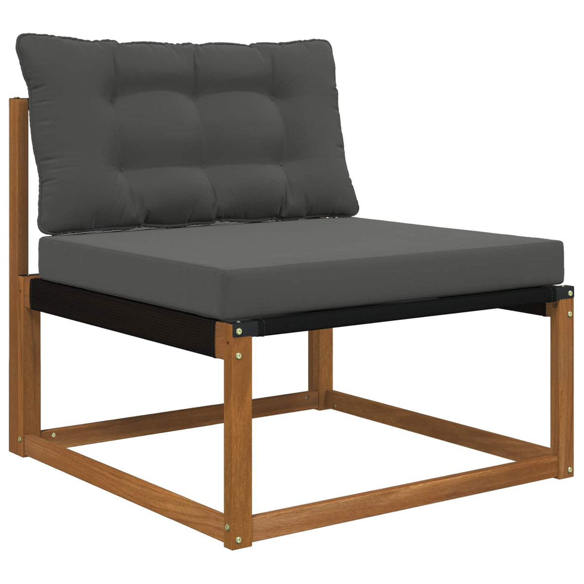 Udendørs Sofa Pude Polyester Antracit 80 x 68,5 cm