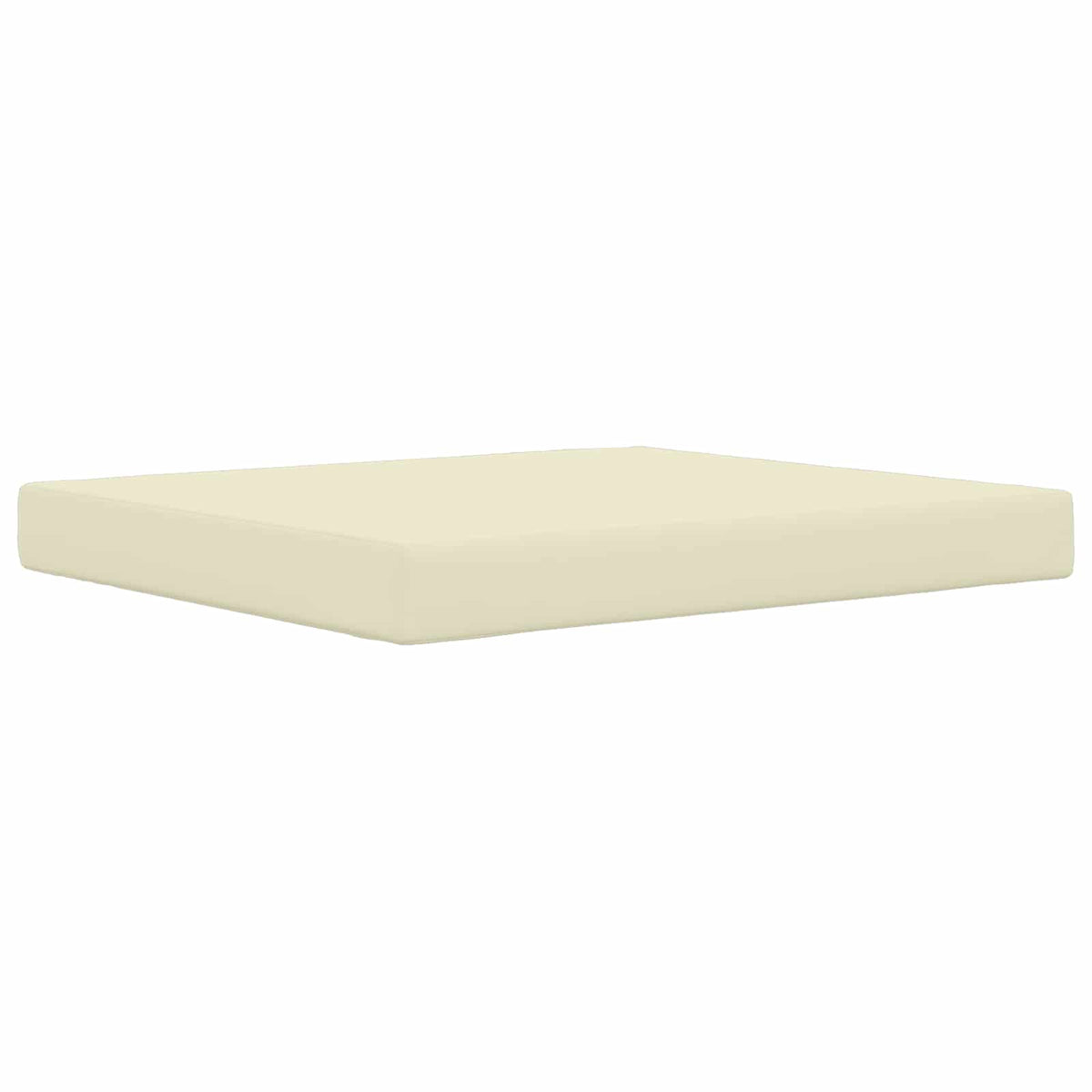 Udendørs Sofa Pude Polyester Cremefarvet 80 x 68,5 cm