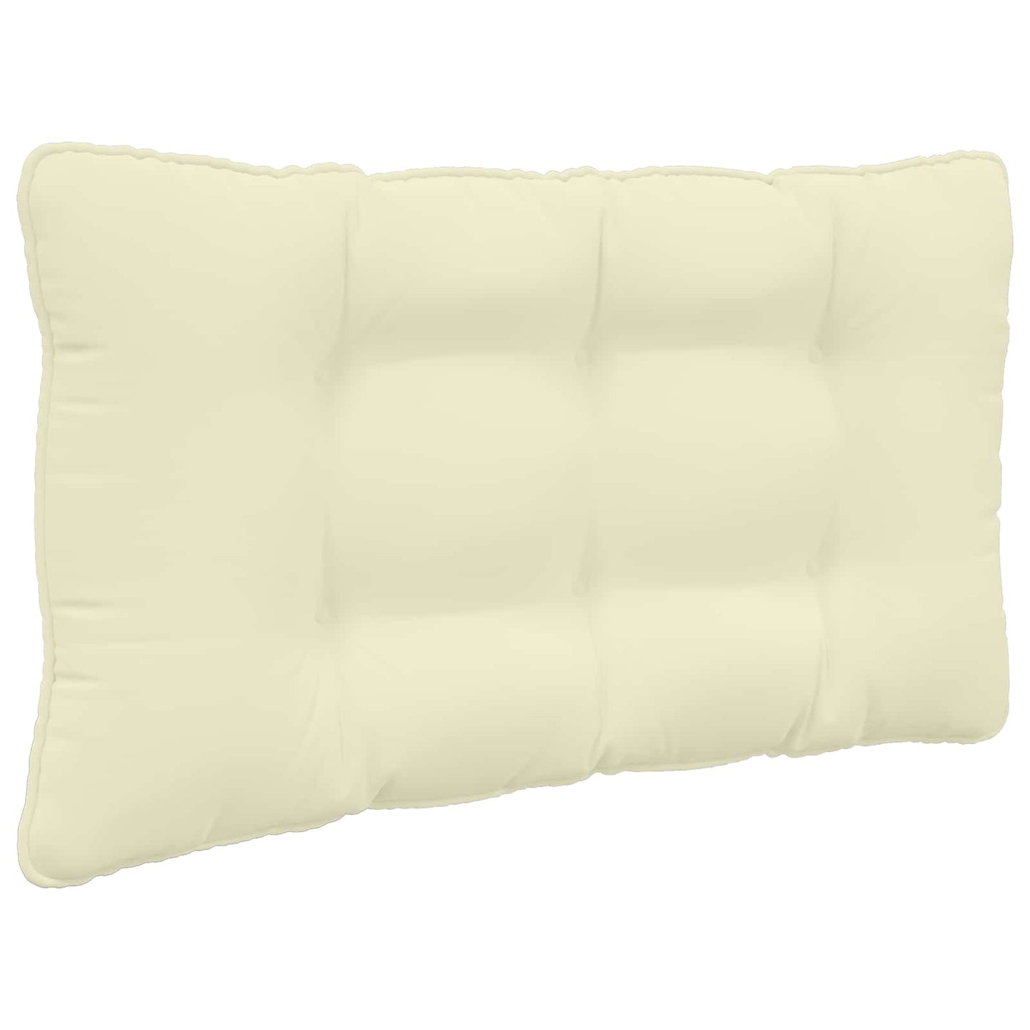 Udendørs Sofa Pude Polyester Cremefarvet 80 x 68,5 cm