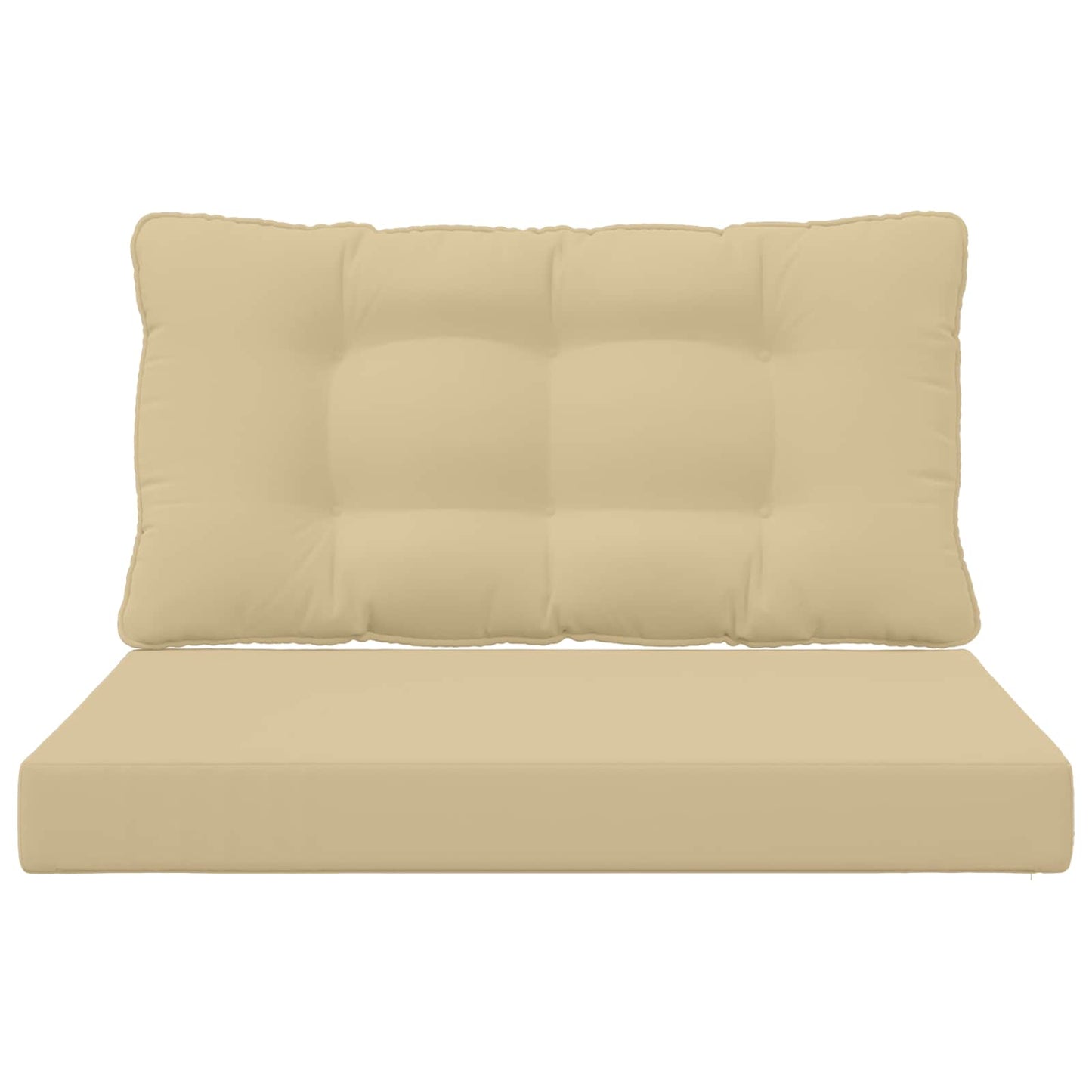 Udendørs Sofa Pude Polyester Beige 80 x 68,5 cm