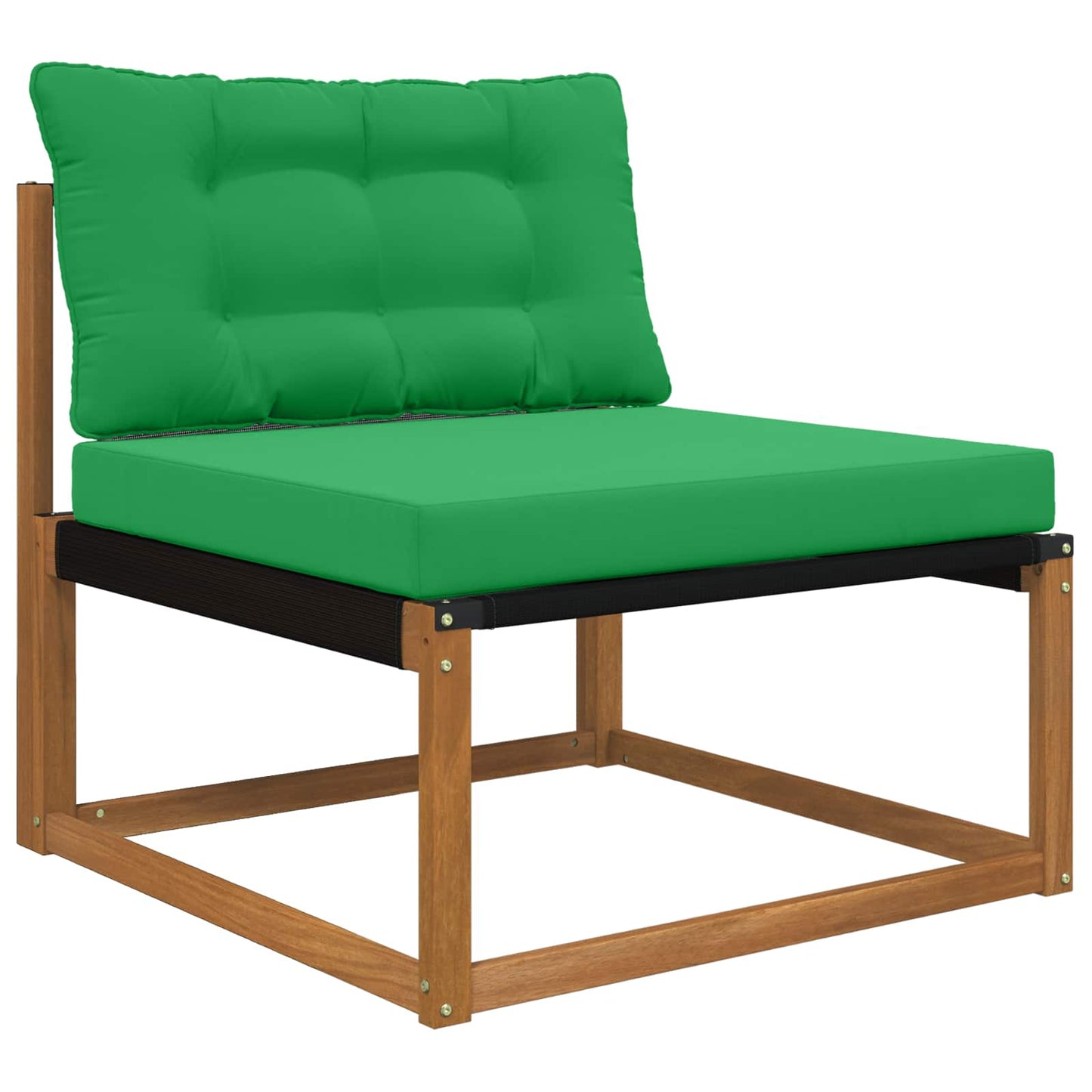 Udendørs Sofa Pude Polyester Grøn 80 x 68,5 cm