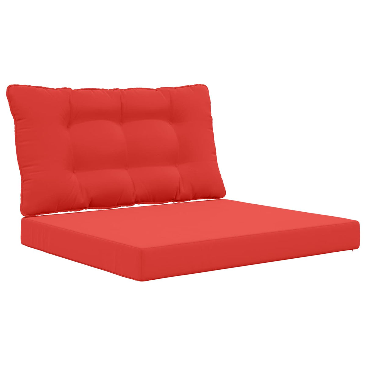 Udendørs Sofa Pude Polyester Rød 80 x 68,5 cm