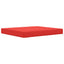 Udendørs Sofa Pude Polyester Rød 80 x 68,5 cm