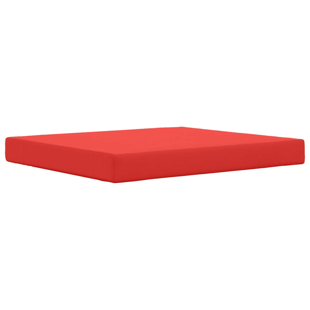 Udendørs Sofa Pude Polyester Rød 80 x 68,5 cm