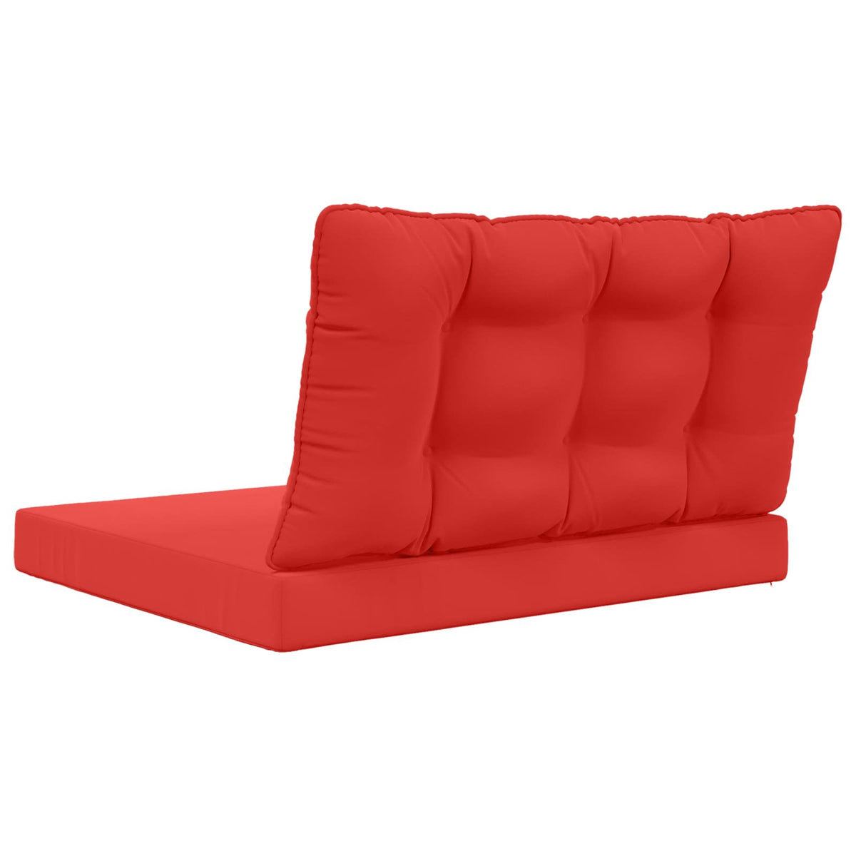 Udendørs Sofa Pude Polyester Rød 80 x 68,5 cm