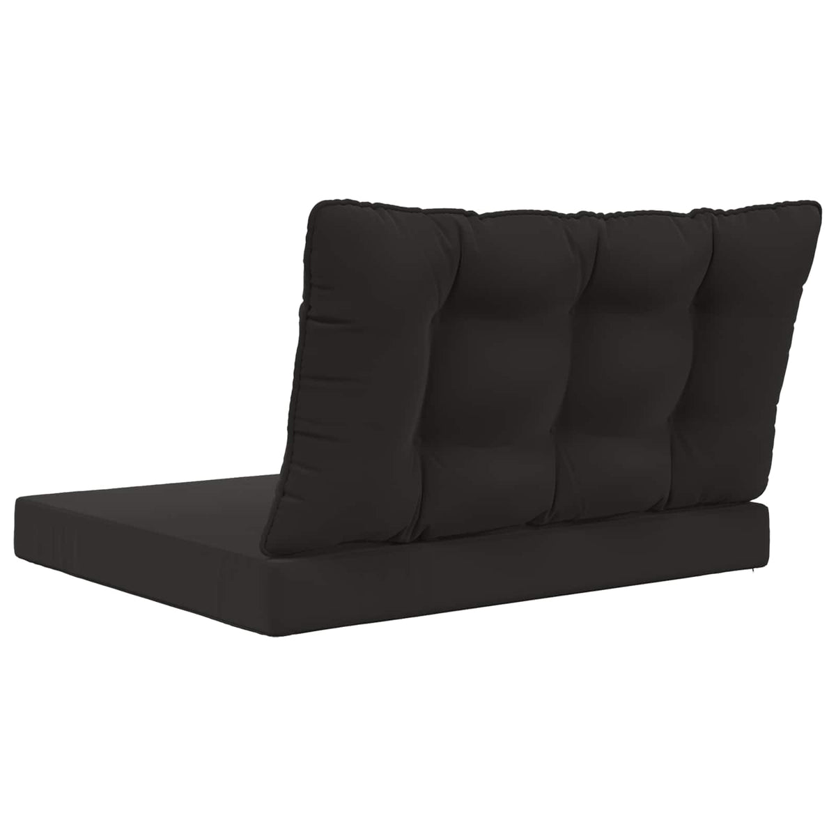 Udendørs Sofa Pude Polyester Sort 80 x 68,5 cm
