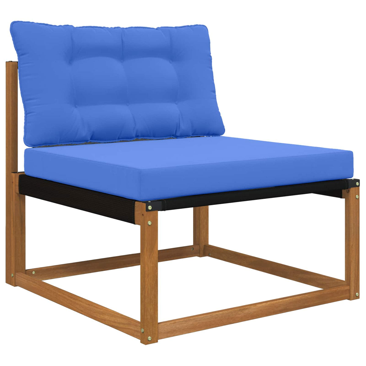 Udendørs Sofa Pude Polyester Kongelig blå 80 x 68,5 cm
