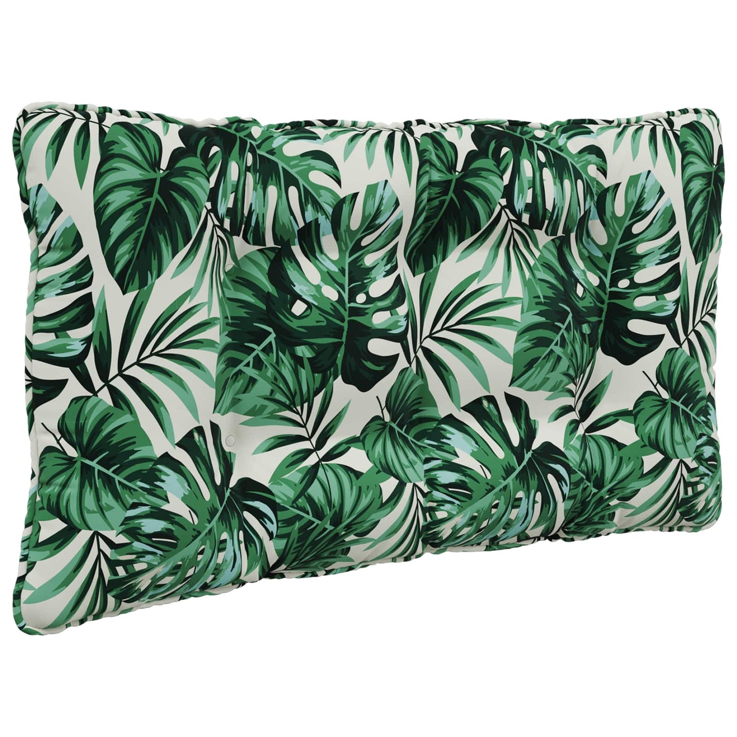Udendørs Sofa Pude Polyester Bladmønster 80 x 68,5 cm