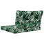 Udendørs Sofa Pude Polyester Bladmønster 80 x 68,5 cm