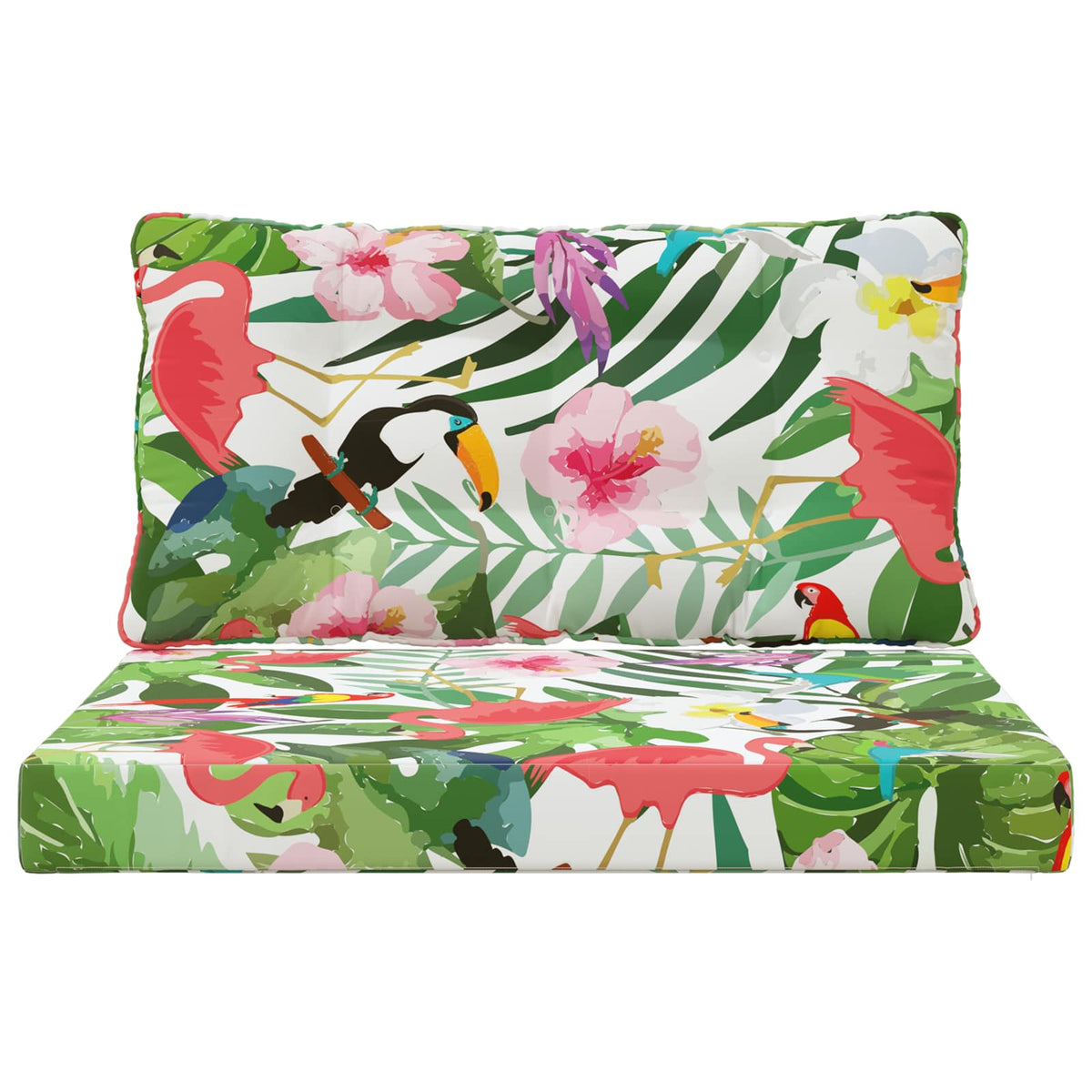 Udendørs Sofa Pude Polyester farverig 80 x 68,5 cm