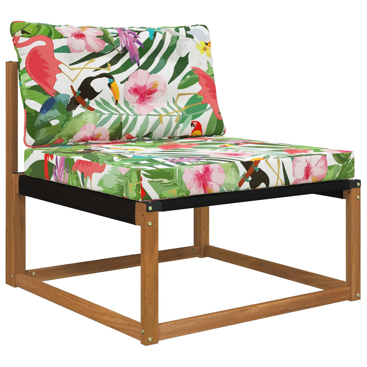 Udendørs Sofa Pude Polyester farverig 80 x 68,5 cm