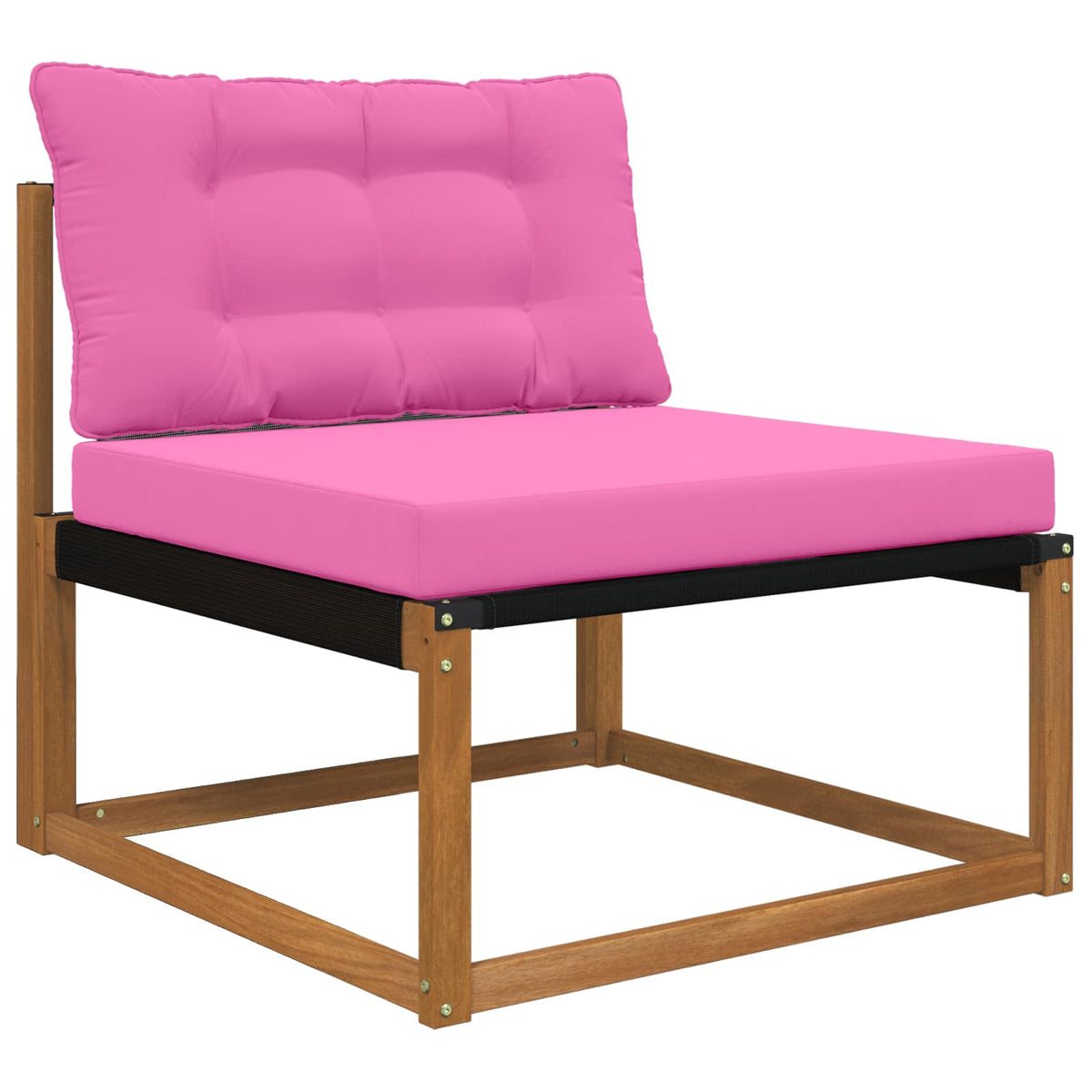 Udendørs Sofa Pude Polyester Lyserød 80 x 68,5 cm