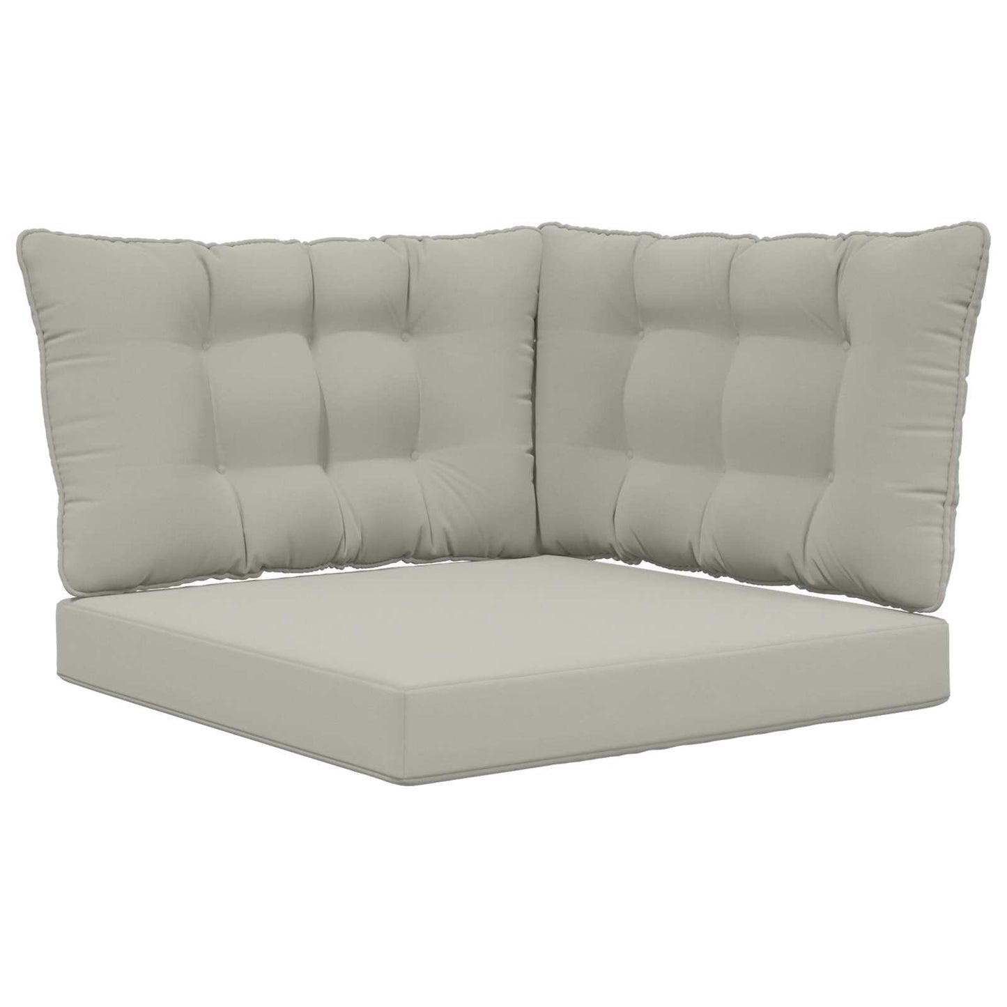 Udendørs Sofa Pude Polyester Grå 68,5 x 68,5 cm