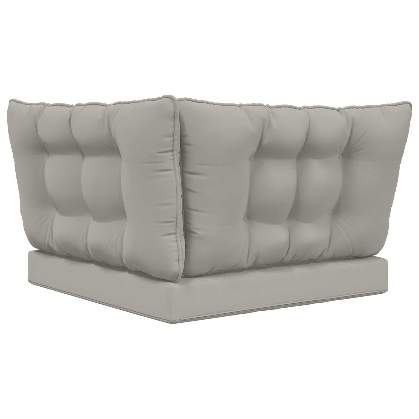 Udendørs Sofa Pude Polyester Grå 68,5 x 68,5 cm