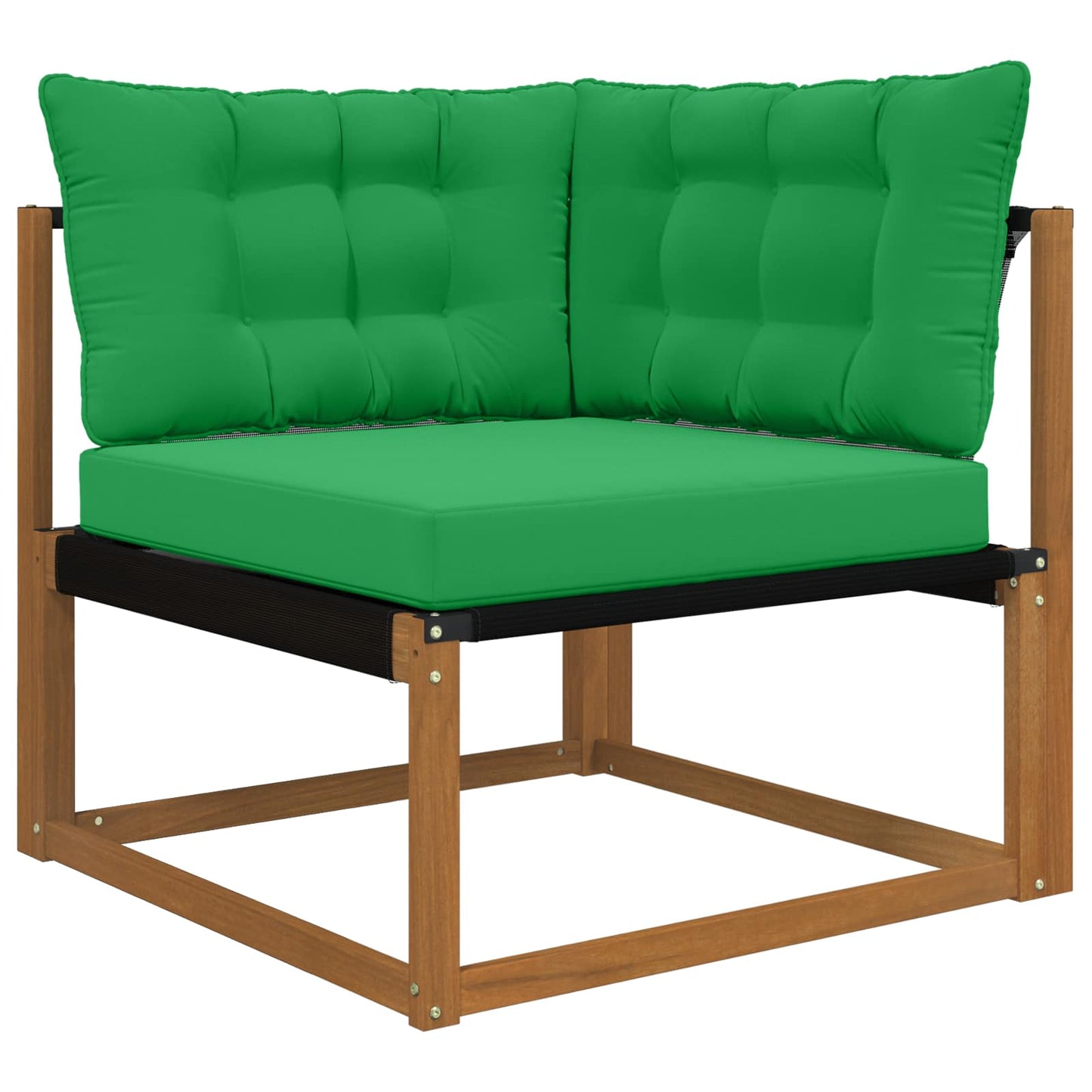 Udendørs Sofa Pude Polyester Grøn 68,5 x 68,5 cm