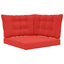 Udendørs Sofa Pude Polyester Rød 68,5 x 68,5 cm