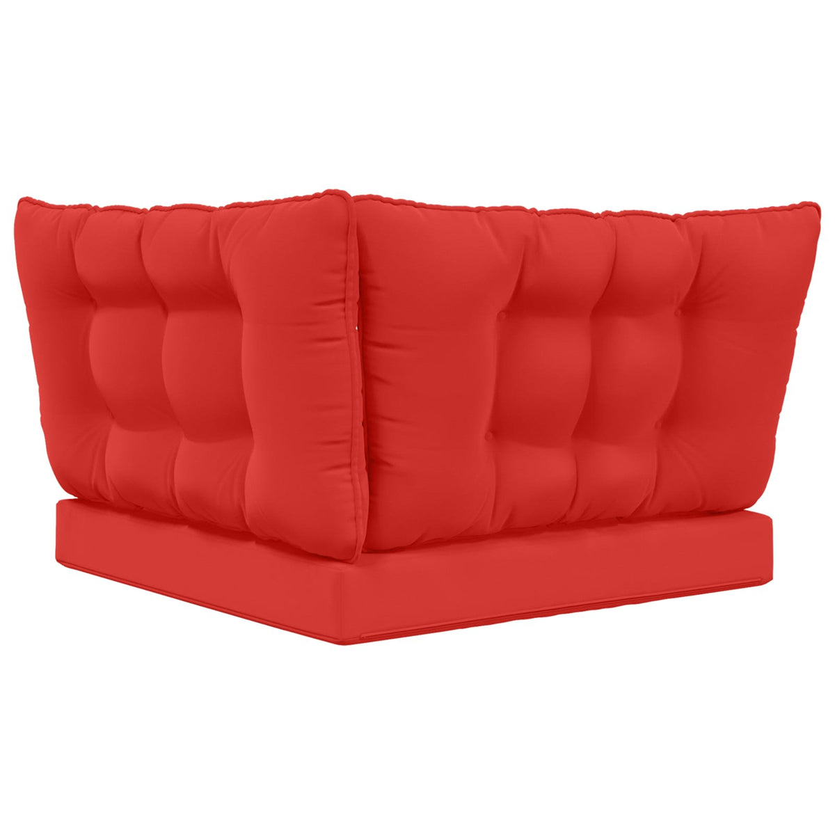 Udendørs Sofa Pude Polyester Rød 68,5 x 68,5 cm
