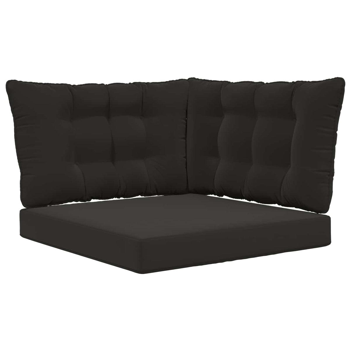 Udendørs Sofa Pude Polyester Sort 68,5 x 68,5 cm