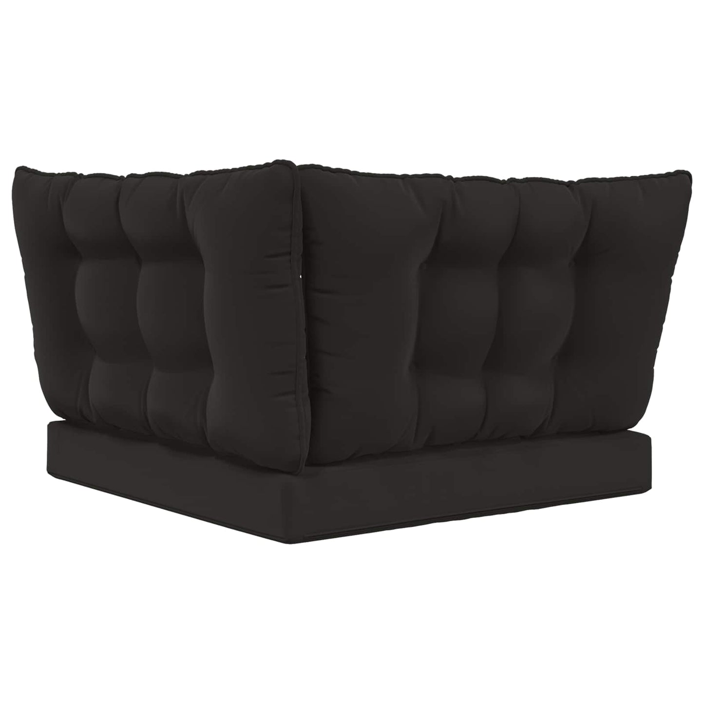 Udendørs Sofa Pude Polyester Sort 68,5 x 68,5 cm