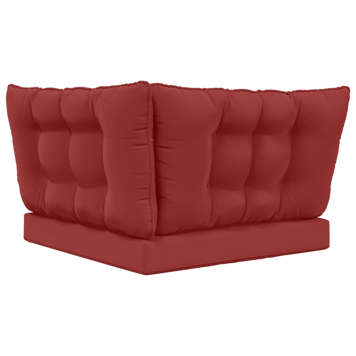 Udendørs Sofa Pude Polyester Vinrød 68,5 x 68,5 cm
