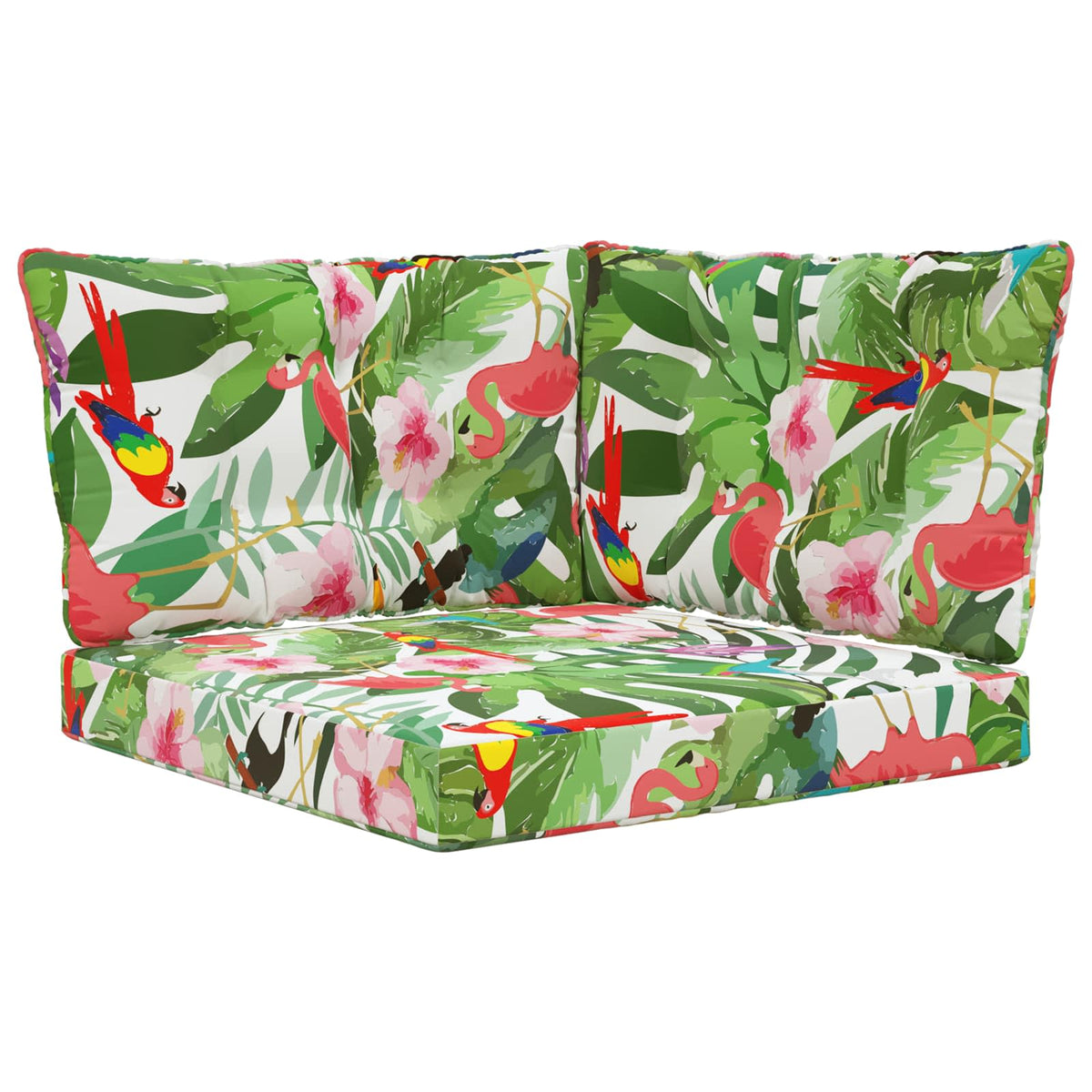 Udendørs Sofa Pude Polyester farverig 68,5 x 68,5 cm