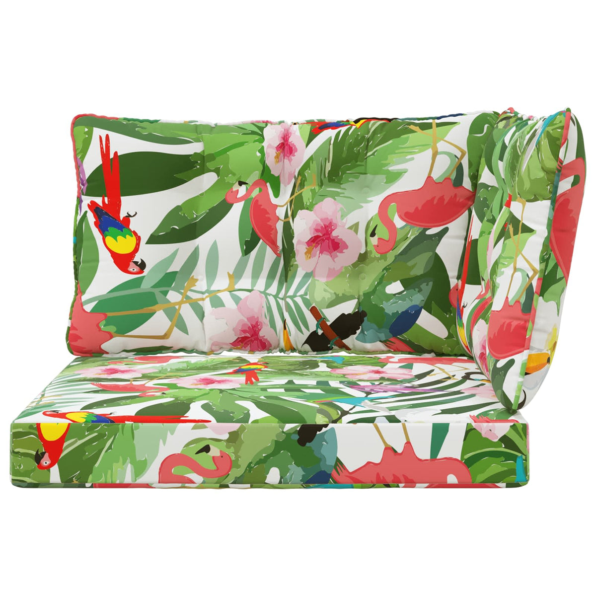 Udendørs Sofa Pude Polyester farverig 68,5 x 68,5 cm