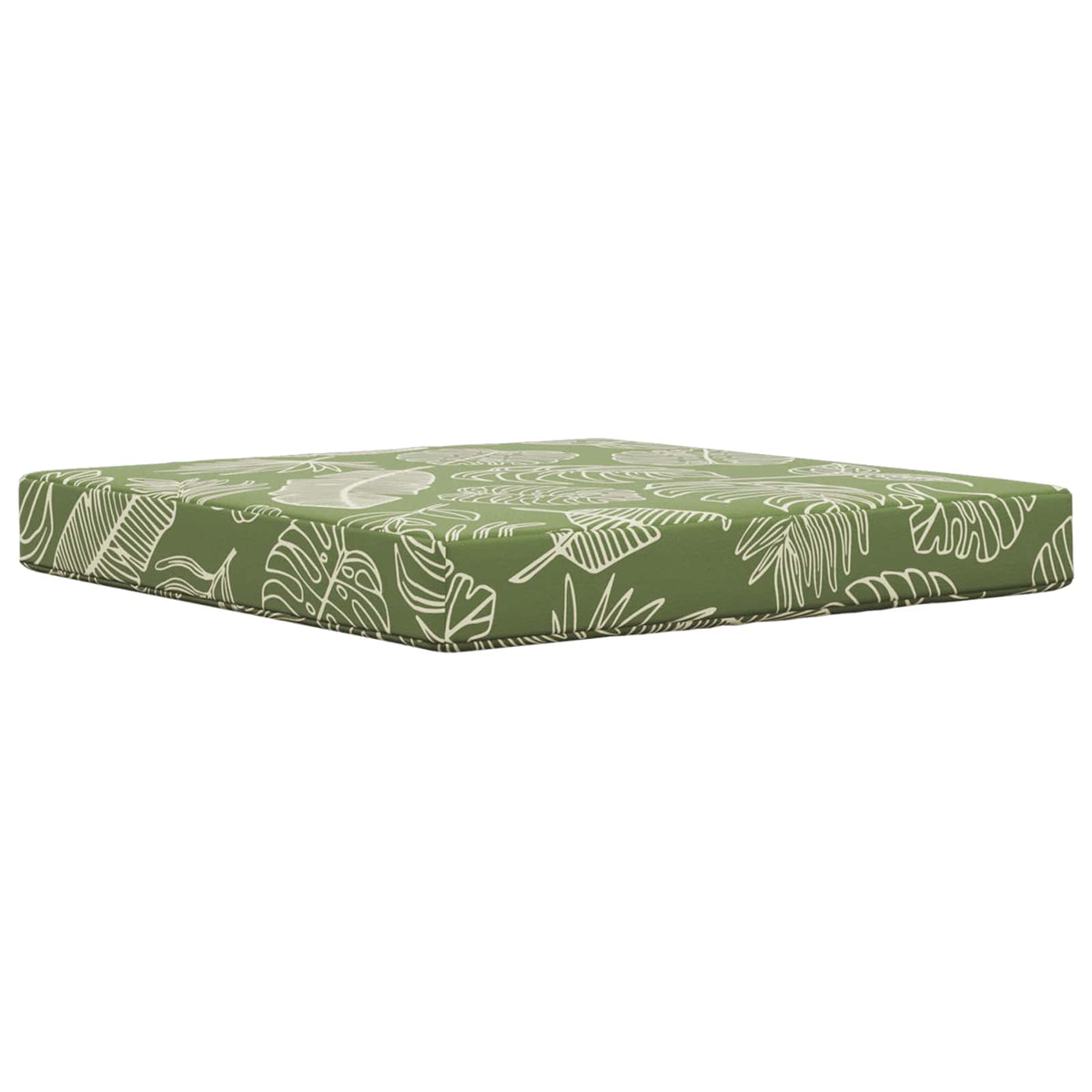 Udendørs Sofa Pude Polyester Bladdesign 68,5 x 68,5 cm