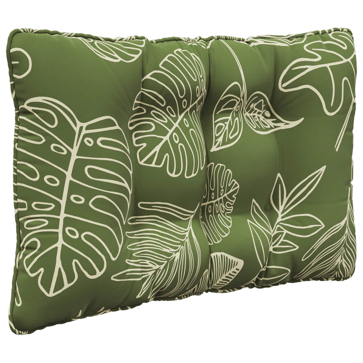 Udendørs Sofa Pude Polyester Bladdesign 68,5 x 68,5 cm