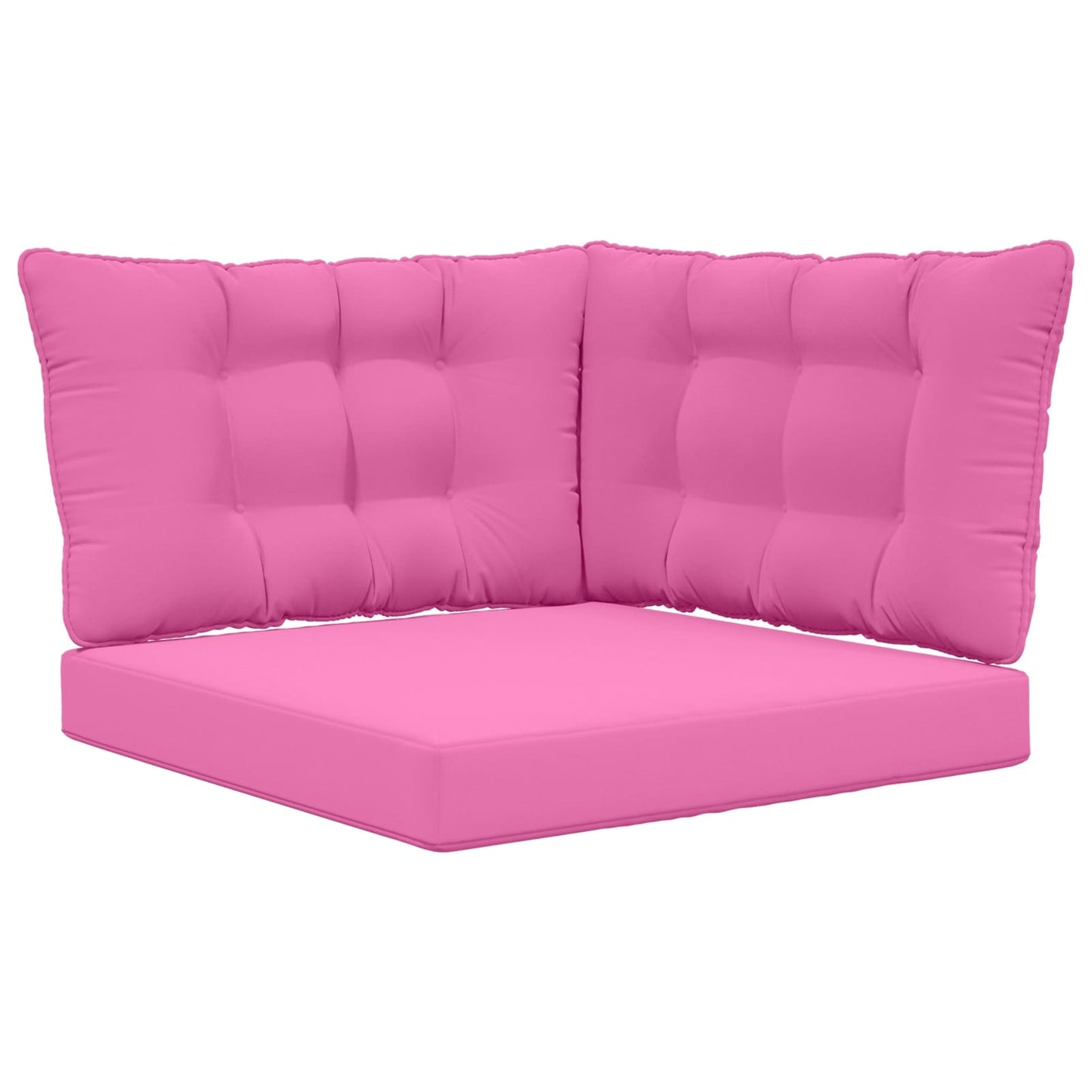 Udendørs Sofa Pude Polyester Lyserød 68,5 x 68,5 cm