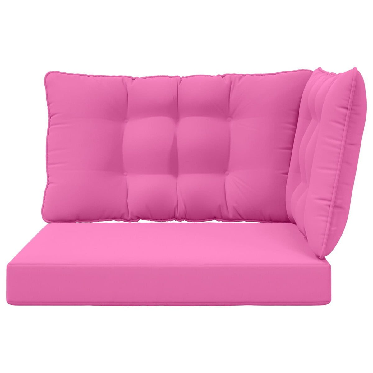 Udendørs Sofa Pude Polyester Lyserød 68,5 x 68,5 cm